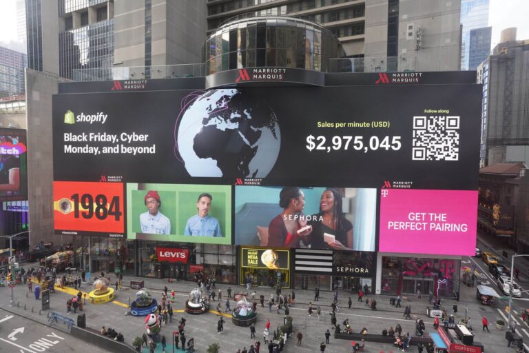 QR-code on a billboard